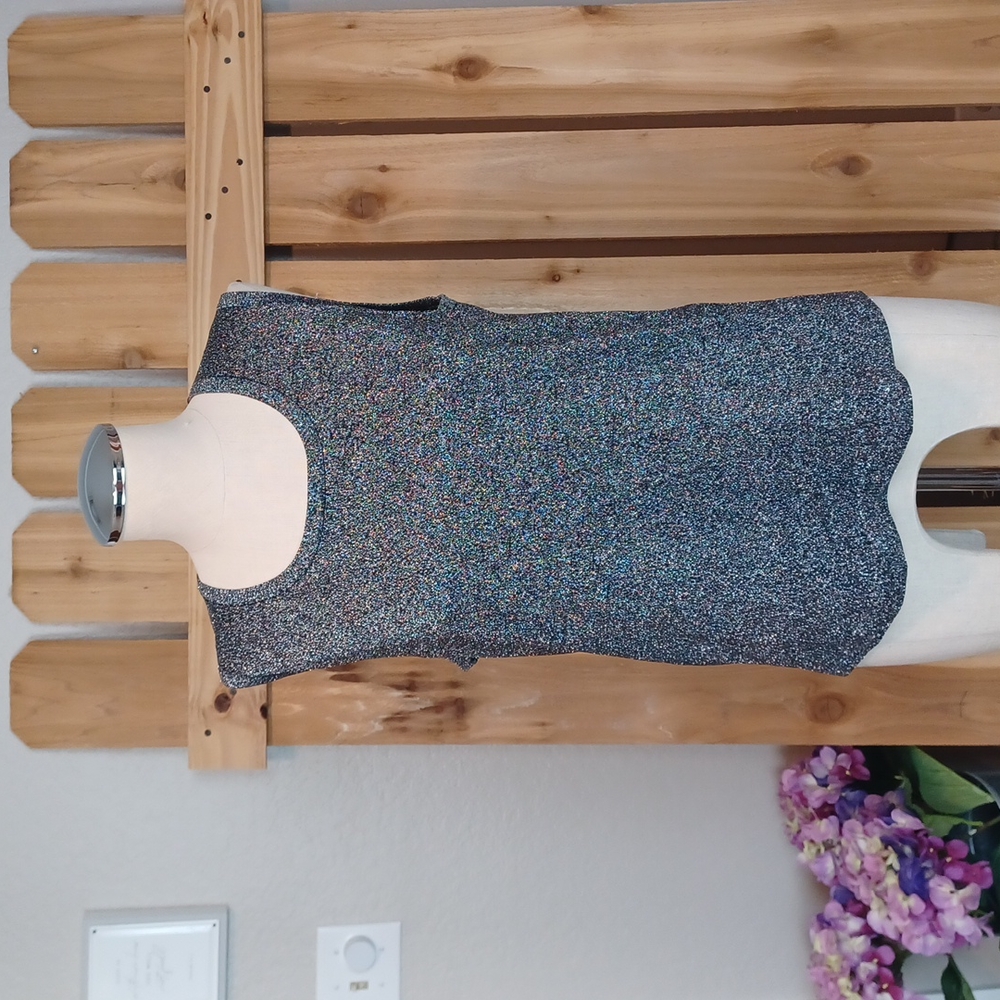 Jones New York Metallic Tank Top